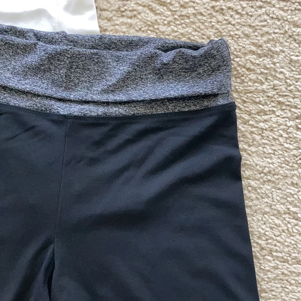 Black & Grey Athletic Shorts - Picture 5 of 8
